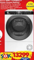 HOOVER NDPH 11A2TCBEXS-17 ÇAMAŞIR KURUTMA MAKİNESİ
